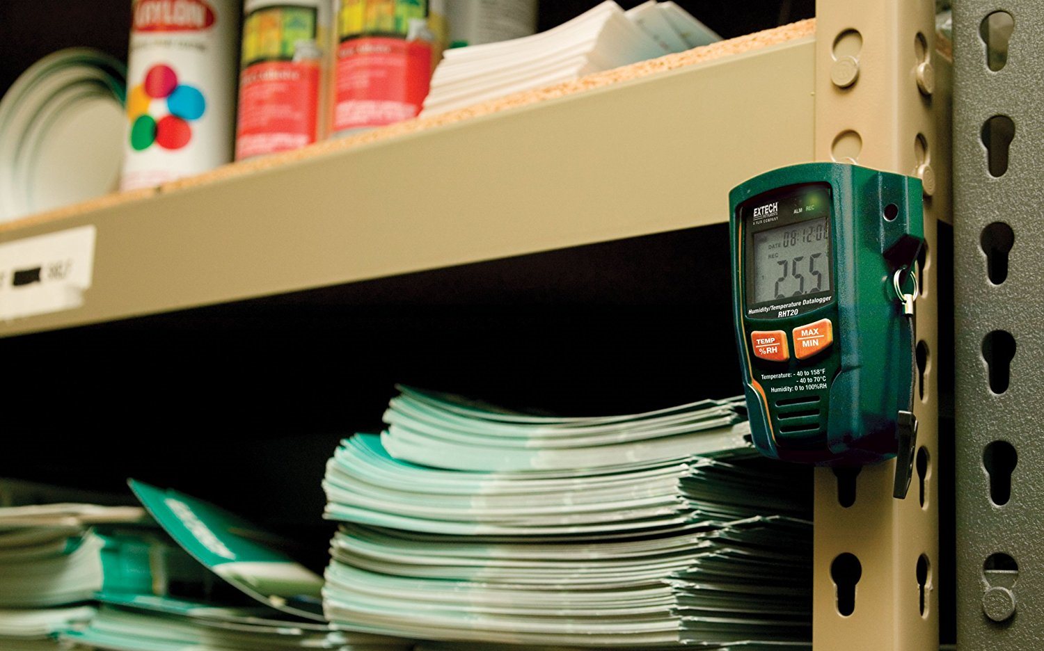 אוגר נתונים טמפרטורה לחות EXTECH INSTRUMENTS DATA LOGGER RHT20